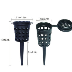 10pcs Plastic Bonsai Fertilizer Box with Lid