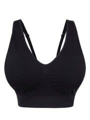  Seamless Sports Bra High Elastic Wire-Free Yoga Fit