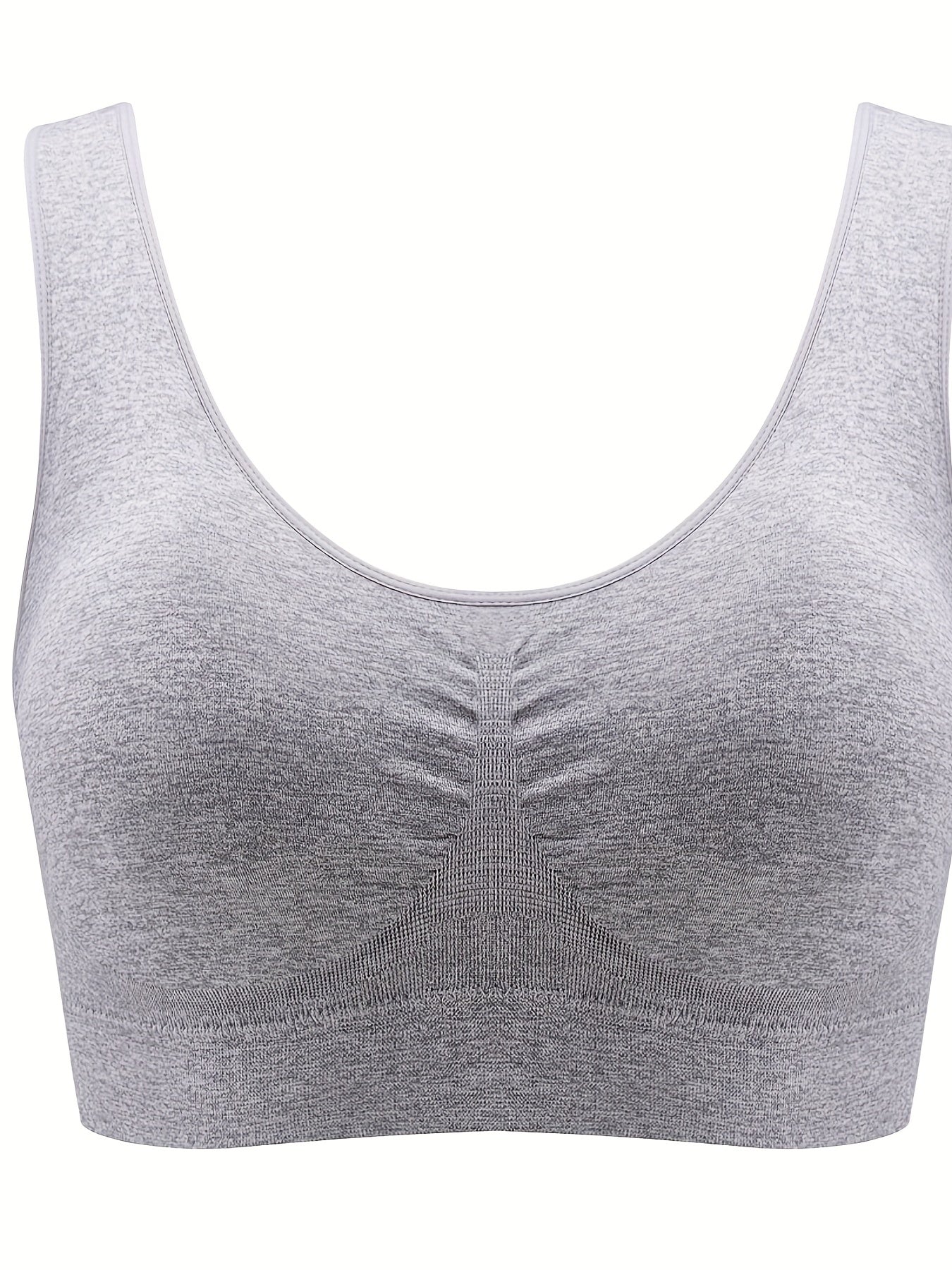  Solid Full Coverage Supportive Bra