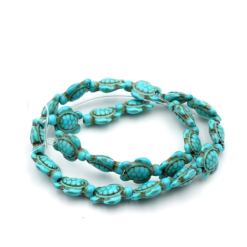 23pcs Turquoise Beaded Diy Jewelry Accessories