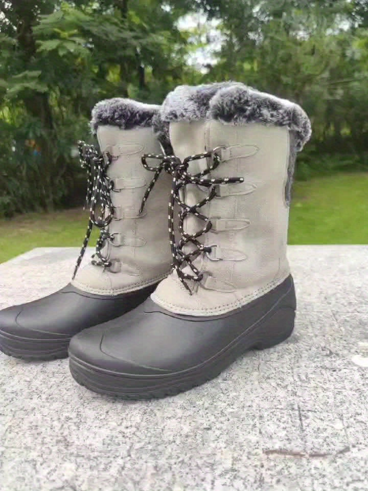 Women's Non-slip Warm High Tube Snow Boots