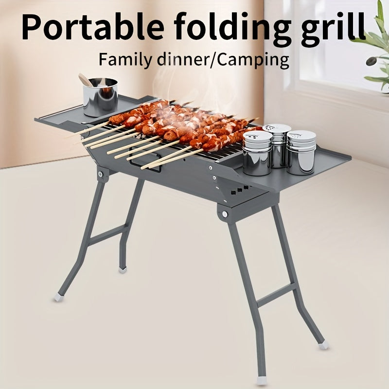 Portable Charcoal Grill for Camping Hiking Picnics