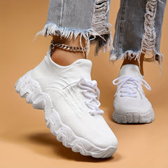 Women's Mesh Breathable Chunky Sneakers Lightweight Sport Shoes