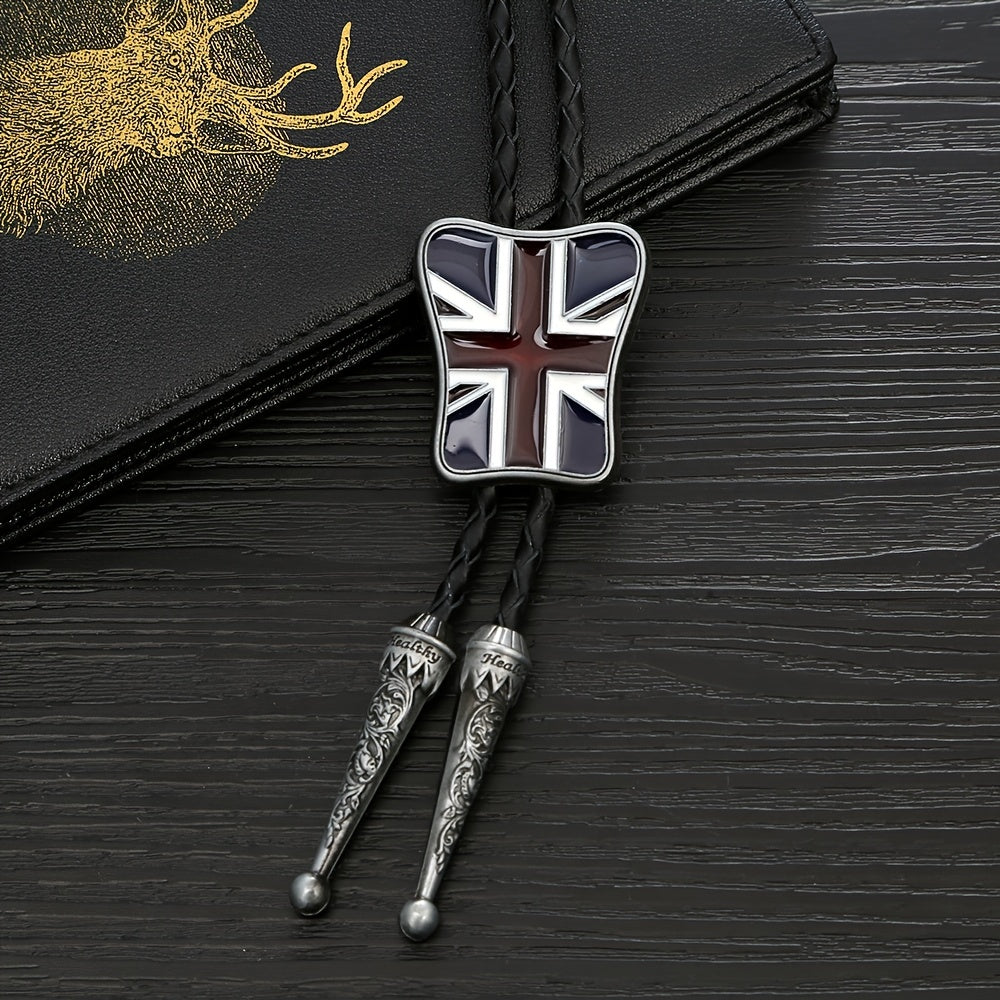 Metal Necktie Necklace Flag Unique Casual Electroplating