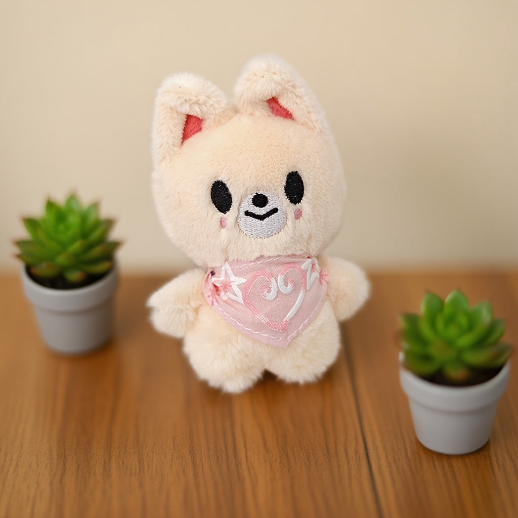Magical Plush Toy Series Anime Animals with Expressive Eyes & Name Tags