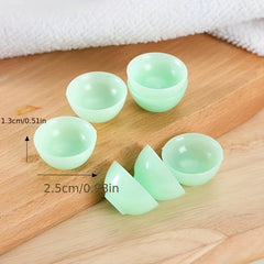 10pcs Mini Kitchen Tableware Small Bowl Toy DIY Dollhouse Accessories