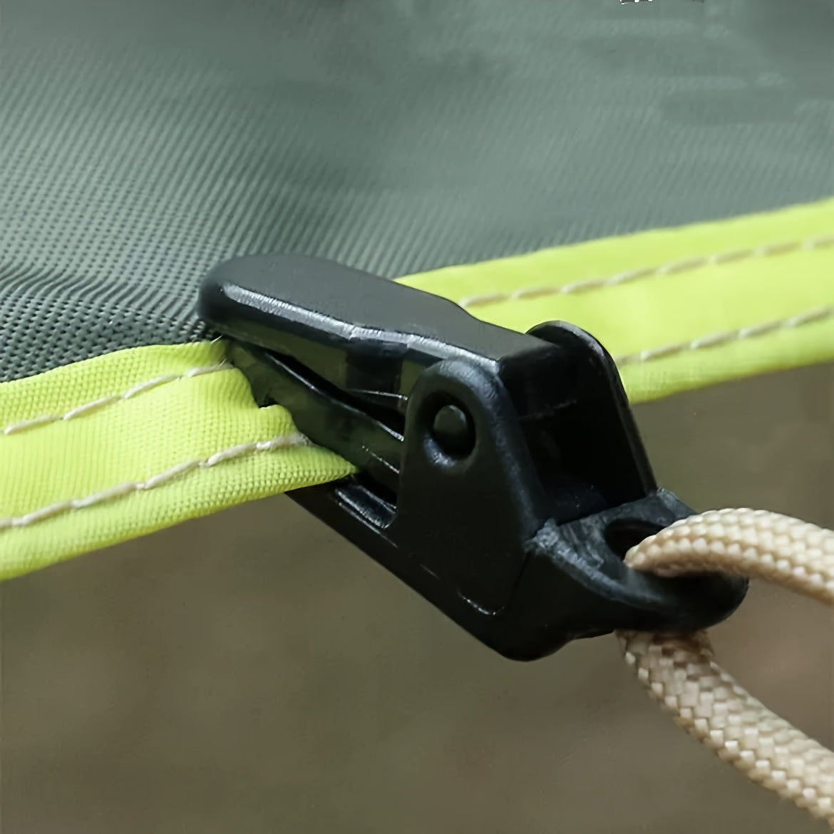 12pcs Outdoor Camping Tent Windproof Clips Crocodile Clip