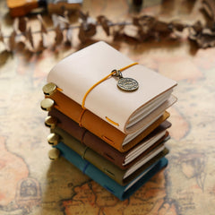 Traveler's Hand Ledger Mini Portable Loose leaf Notebook