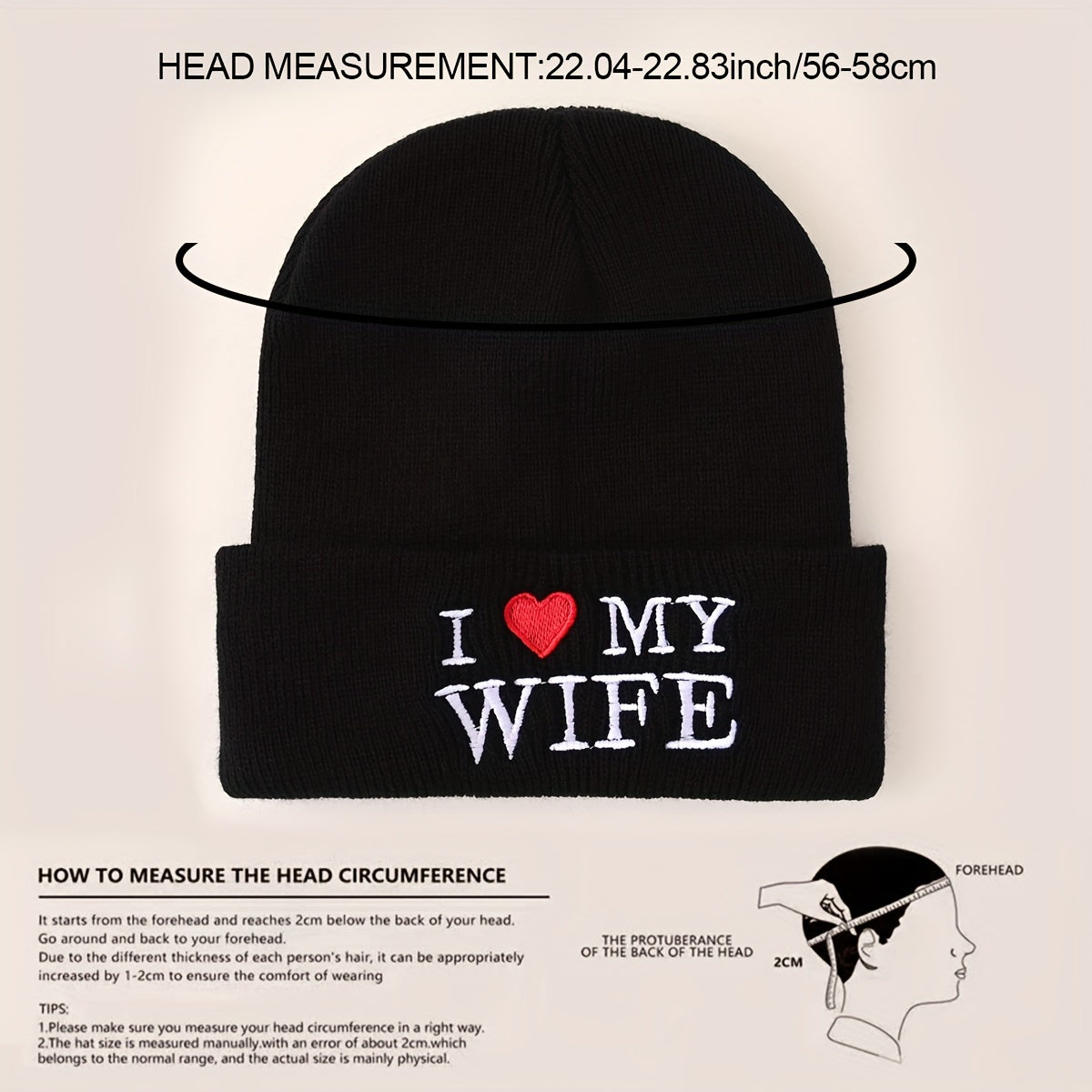 Y2K Letter Embroidered Knitted Hat for Outdoor Sports