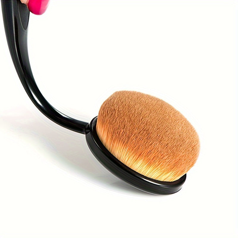 Oval Foundation Brush for Fast Flawless Application