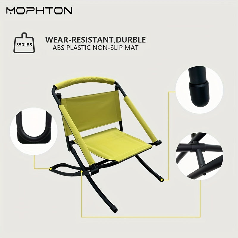Portable Folding Beach Chair with Cup Holder