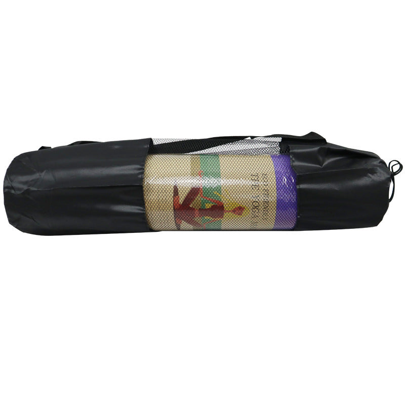Portable Yoga Mat Storage Bag With Mesh - Yoga Accessories Organizer