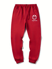 Vegetarian Casual Graphic Drawstring Joggers Men's Sweatpants