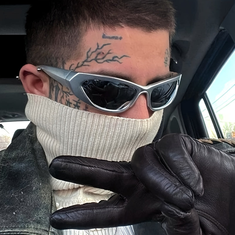 Y2K Style Fashionable Sunglasses Street Anti-UV Sunglasses Men