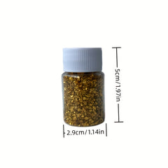 30g Crushed Glass Craft Glitter For Resin Nail Art DIY Jewelry
