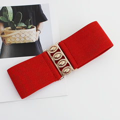 Elastic Belt Women's Dresses Sweater Decorative Breathable Waist Belt