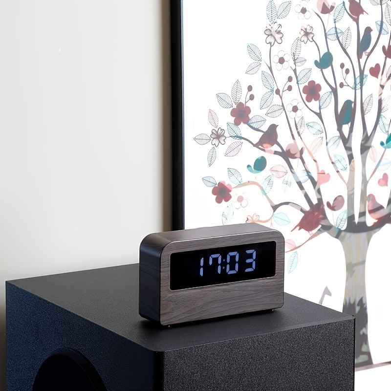 Smart Clock Charging LED Night Light Book Light Nursing Room Clock Table Desktop