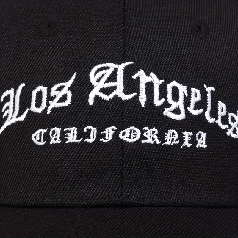 Gothic LA Baseball Cap Embroidery Dad Hat Adjustable Sun Hat
