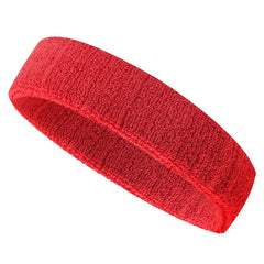 Cotton Sport Headband Non slip Elastic Sweatband