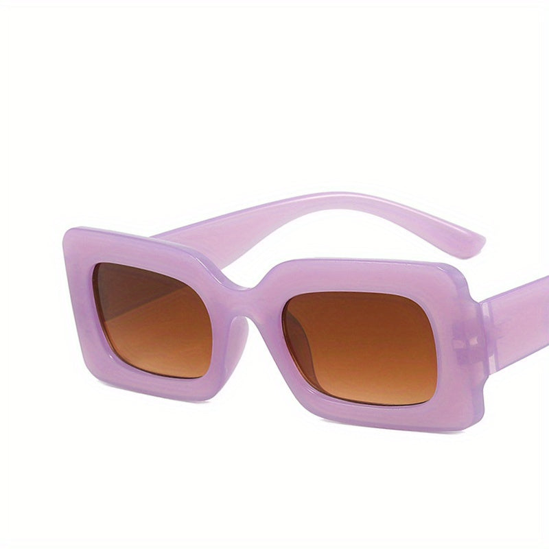 Y2K Rectangle Sunglasses Anti Glare UV400