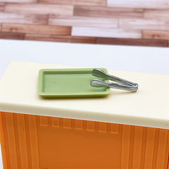 Bread Clip Tray Simulation Scene Model for DIY Crafting