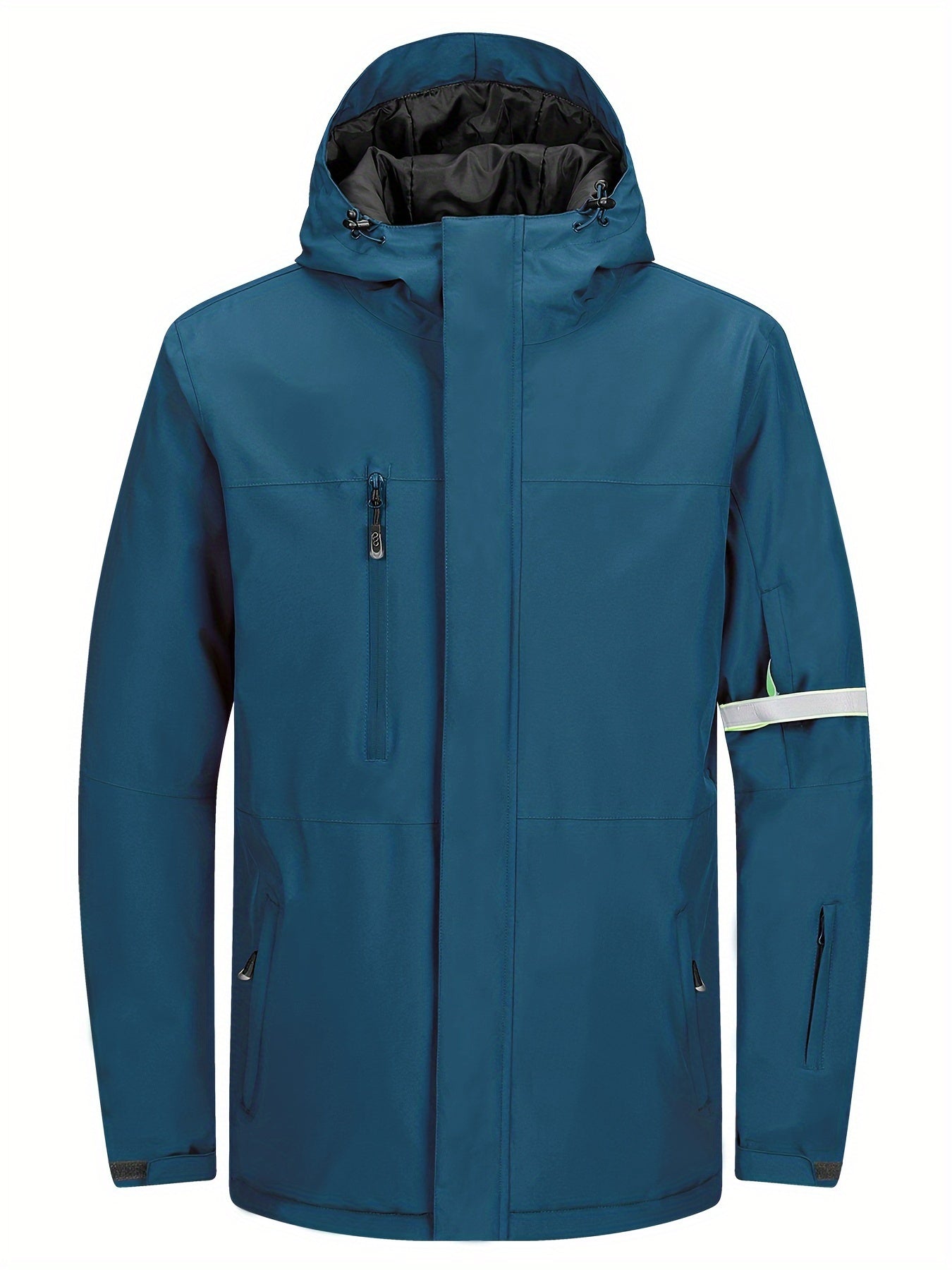 Men's Waterproof Hooded Snow Jacket Warm Winter Coat