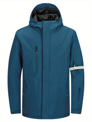 Men's Waterproof Hooded Snow Jacket Warm Winter Coat