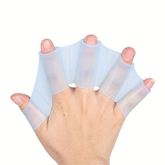 Silicone Swimming Fins Webbed Gloves Training Equipment
