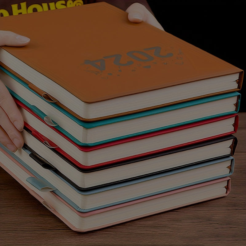A4 Notebook 360 Pages with Pen Band Business Office Notebook