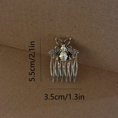 Bee Vintage Hair Clip Comb Hairpin Hair Accessories for Women Girls