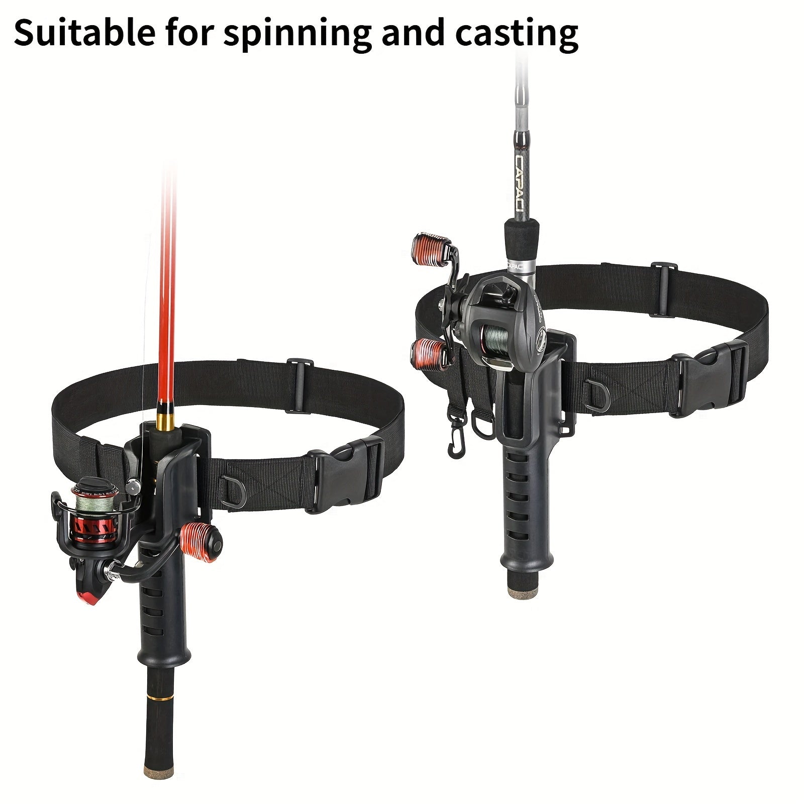 Portable Belt Rod Holder Fishing Gear Tackles Accessories