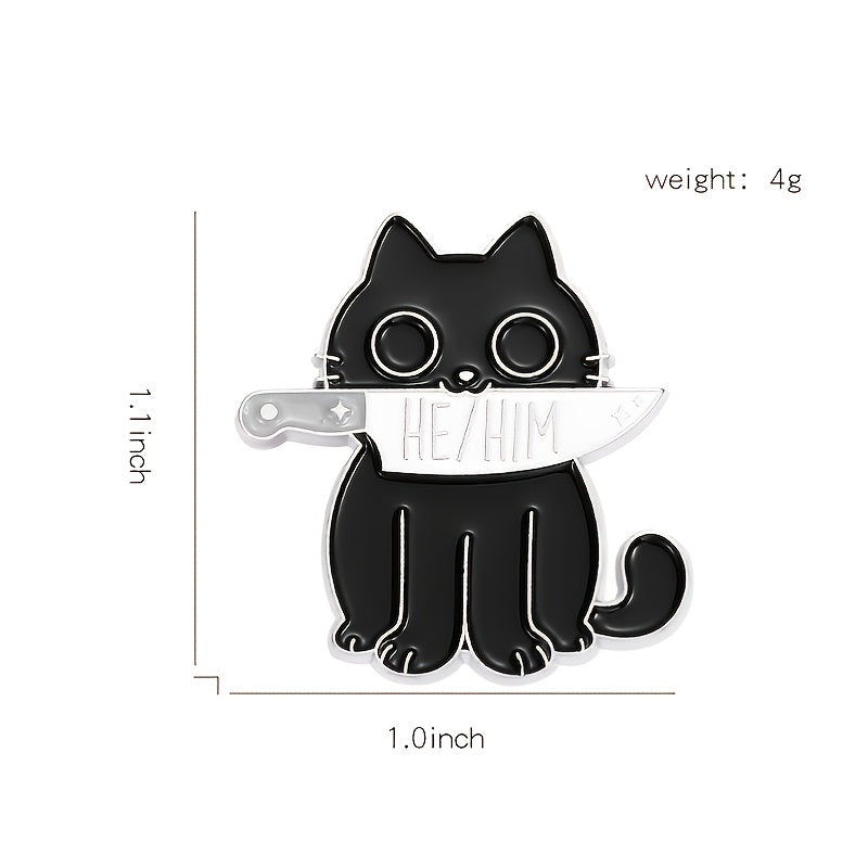 Personality Alloy Brooch Creative Design