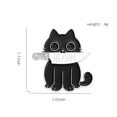 Personality Alloy Brooch Creative Design