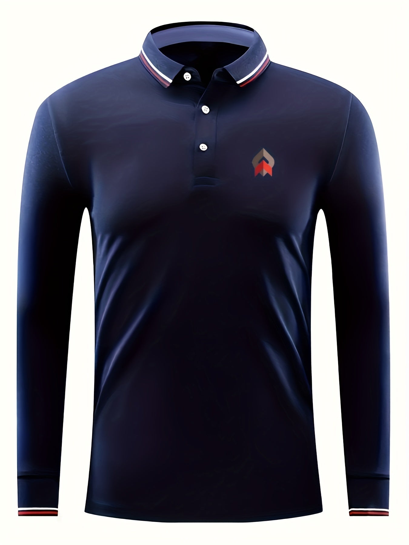 Men's Argyle Print Casual Button Up Long Sleeve Shirt