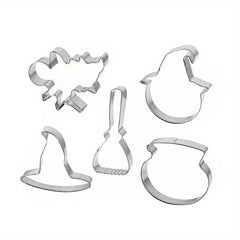 Stainless Steel Halloween Cookie Cutters Baking Kit