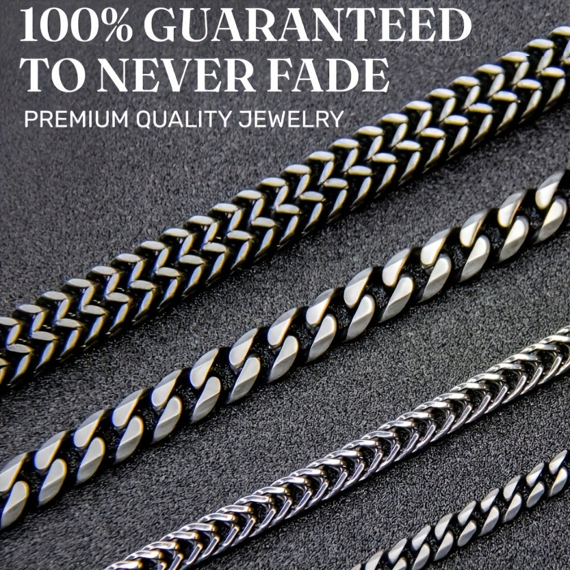 Hip Hop Style Chain Necklace Decorative Accessories Gift For Son