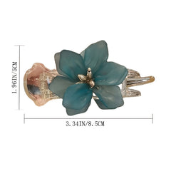 Sweet Flower Camellia Hair Clip for Girls and Women