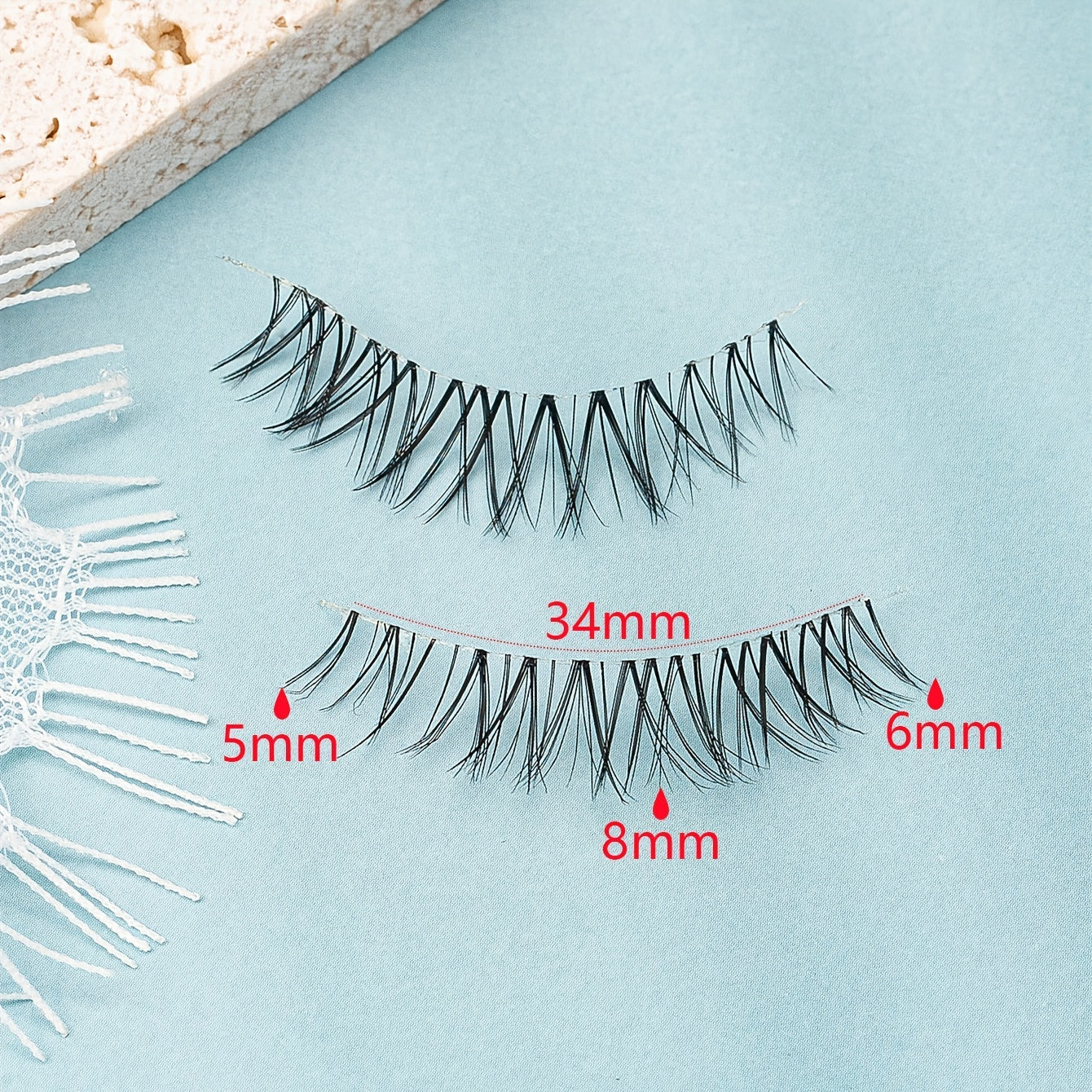 5 Pairs Natural False Eyelashes