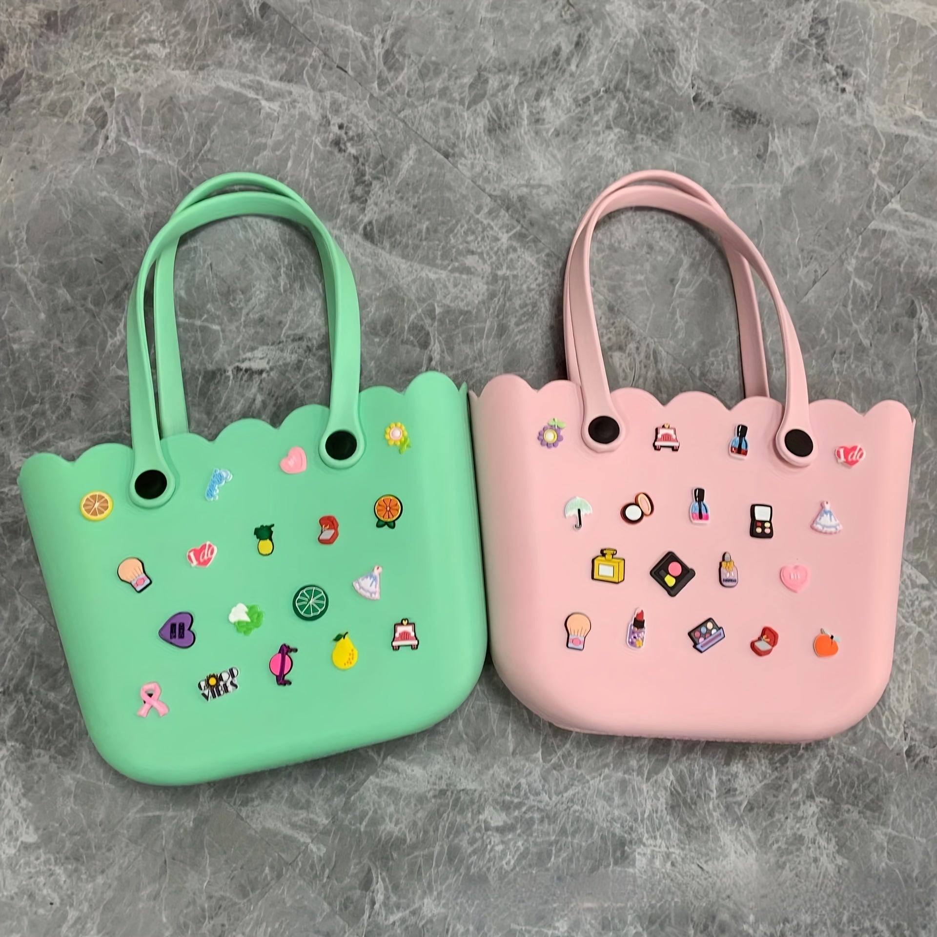 Bogg Bag Key Holder - Beach Bag Insert Charms & Organizer