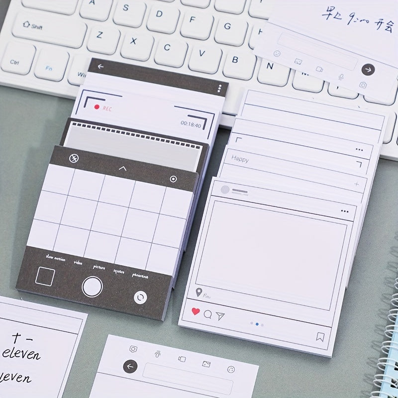 Cartoon Sticky Note Book for Students
