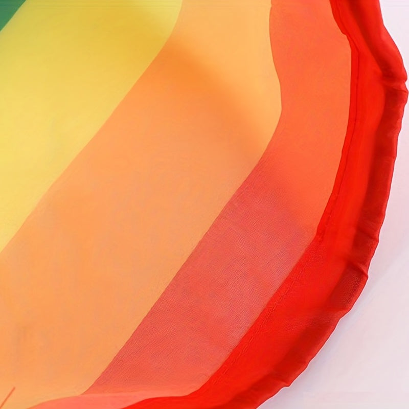 LGBTQ Rainbow Stripe Backpack Pride Month Drawstring Storage Bag
