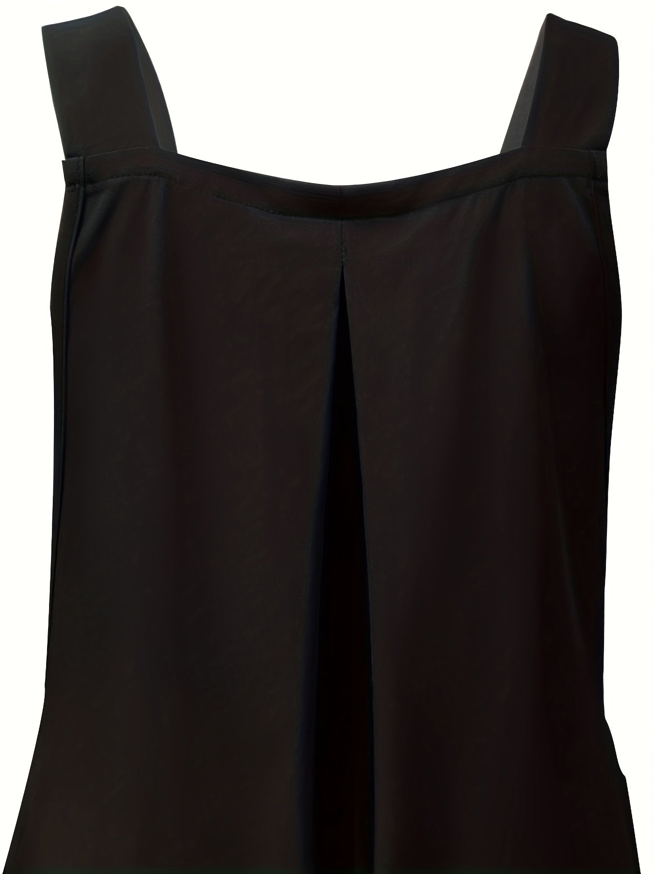  Solid Button Wide Leg Overalls With Pockets