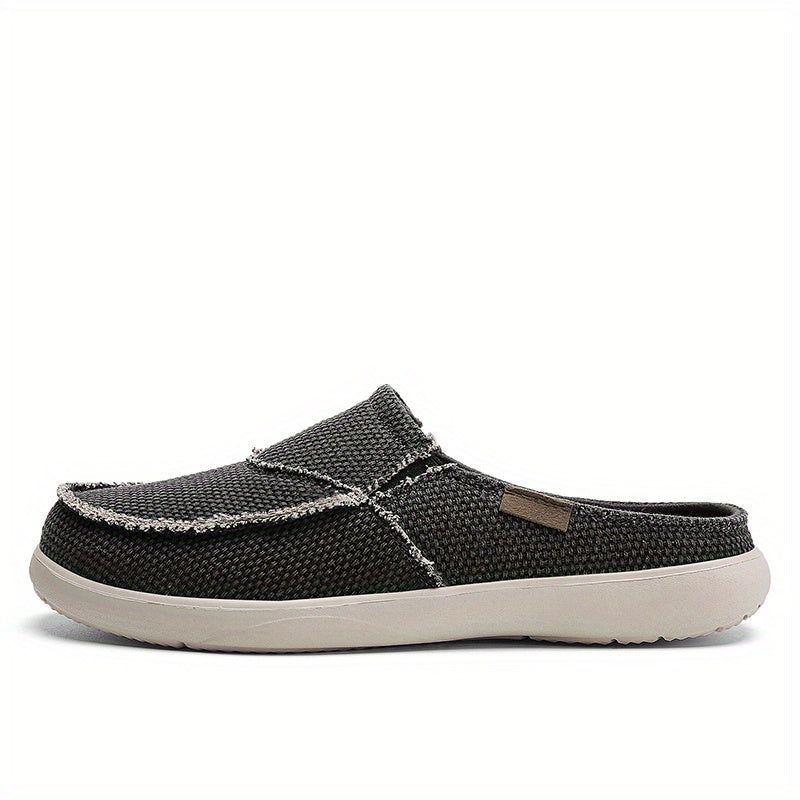 Men's Linen Slip-On Mules for Summer