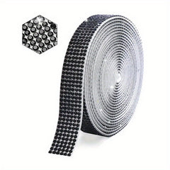 Crystal Rhinestone Strips Self Adhesive Ribbon Bling Sticker