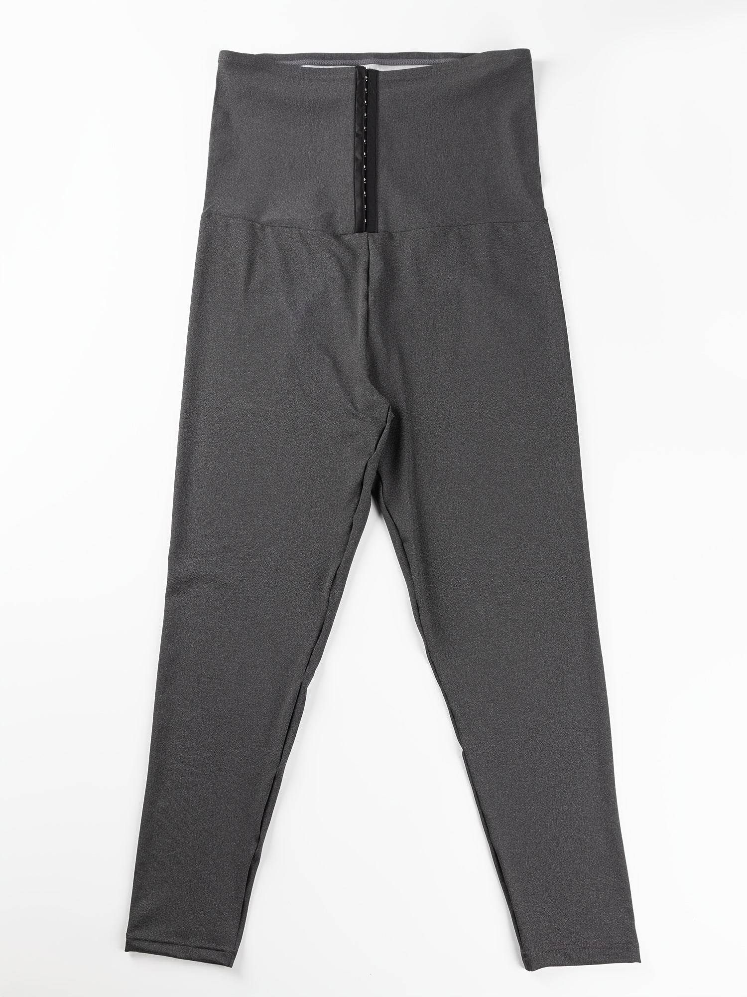  Solid High Rise Abdomen Control Leggings