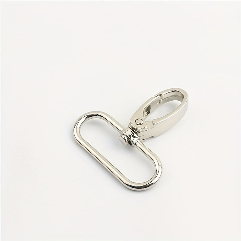 10PCS 3 Bag Strap Hook Oval Swivel Lobster Clasp Hanger DIY Keychain