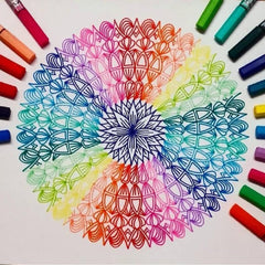 Faboer 100 Felt Tips Colouring Pens for Adults & Kids