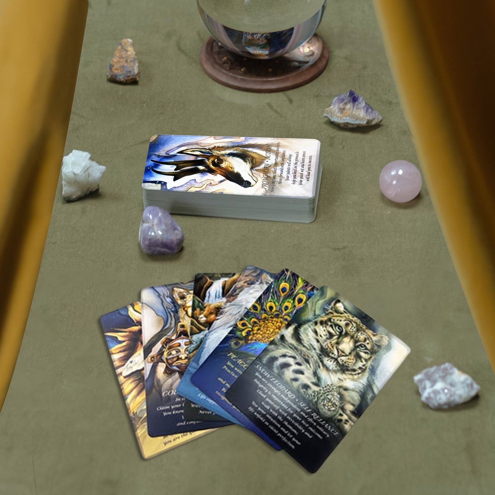 Spirits of the Animals Oracle Card Game QRCode Guidebook