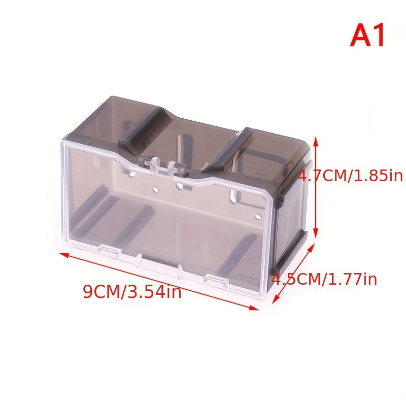 1pc Toy High With Fasteners For 1 64 Diecast Model Car Display Storage Box