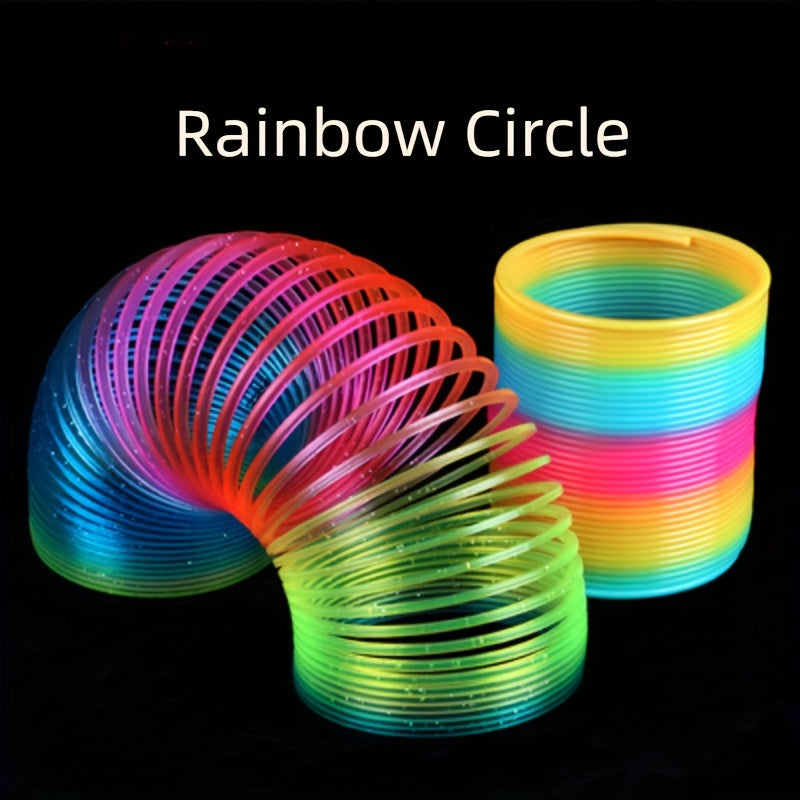 3pcs Magic Rainbow Circles Puzzle Toy Set for Friends